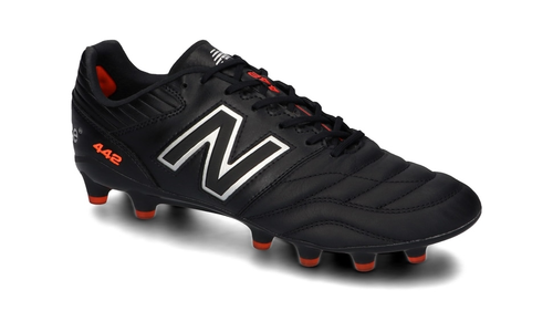 New Balance 442 v2 Pro HG BK2 Soccer Shoes Kangaroo Leather Black 24cm (US 6) D - Picture 3 of 6