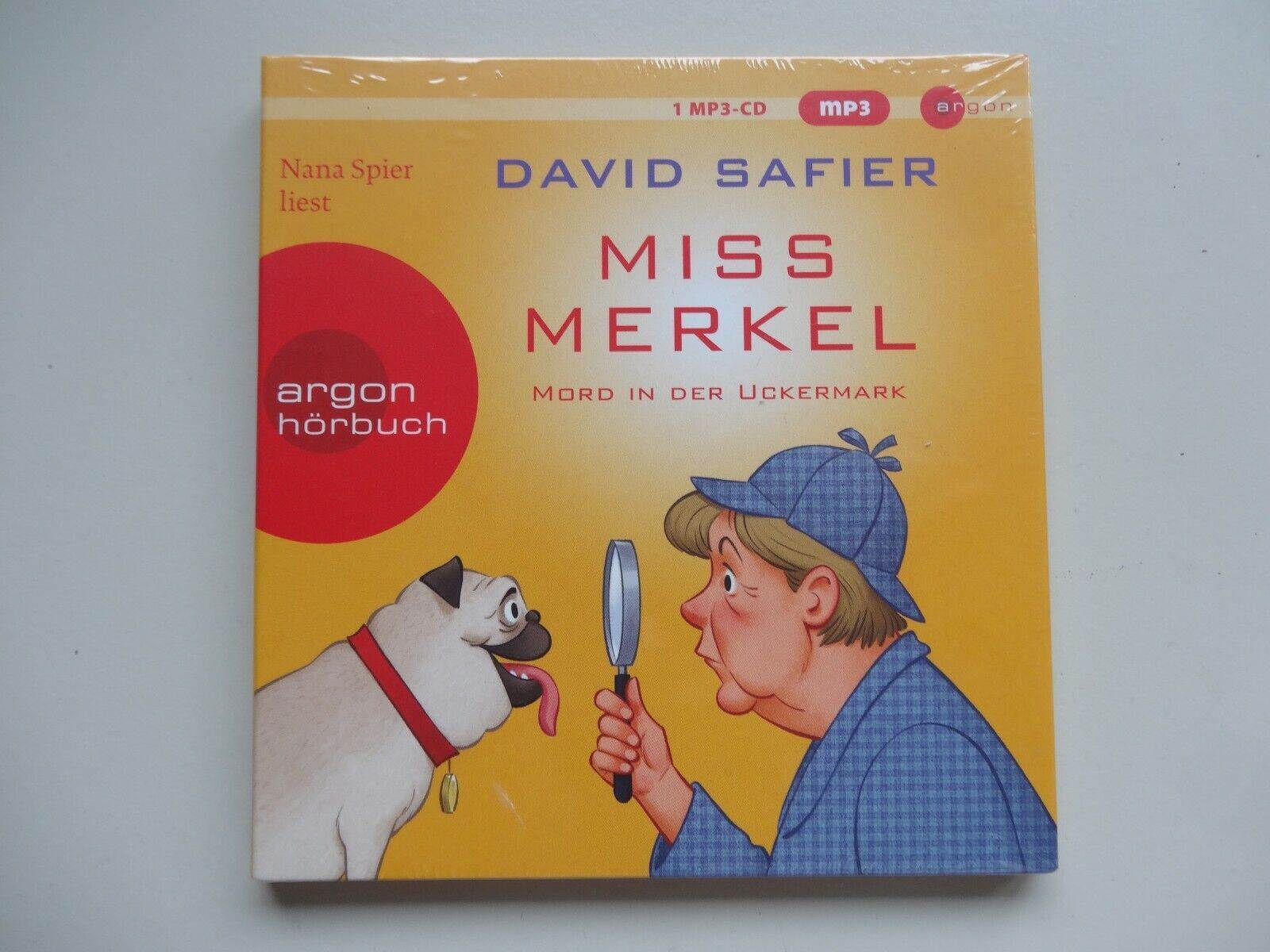 Thumbnail - David Safier "miss Merkel - Mord In Der Uckermark",1 Mp3-cd,neu,ovp