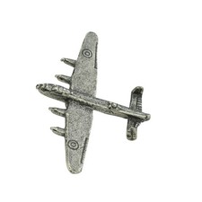Lancaster Bomber Zinn Schwingen? Anstecknadel Abzeichen WWII Avro RAF