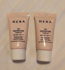 NEW HERA UV PROTECTOR TONE-UP SPF 50 /PA   SUN CREAM SAMPLES MINIS 15 ML X 2