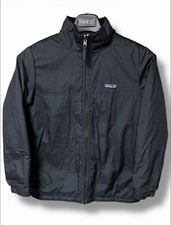 Patagonia Youth M Sherpa Fleece Jacket Full Zip Outdoor Winter Reversible Coat