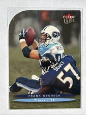 2003 Fleer Ultra Platinum Medallion /100 Frank Wycheck #160 Titans