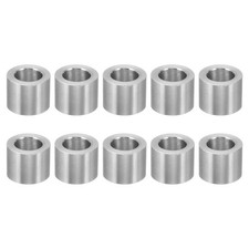 M12 Aluminum Spacers, 10 Pcs Metal Spacer Aluminum 12.7mm IDx20mm ODx15.9mm L