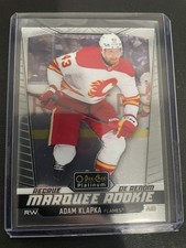 O-Pee-Chee 2024-25 Platinum Marquee Rookie Adam Klapka #218 Flames