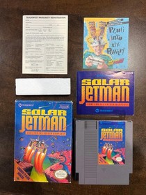 Solar Jetman Nintendo NES CIB Complete