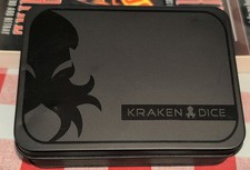 Kraken Metal Dice Polyhedral Dice Set. Very Decorative. D&D