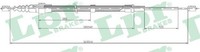 LPR Bremsseil Seilzug Feststellbremse C0952B FüR Audi Seat Leon Skoda Golf VW 4