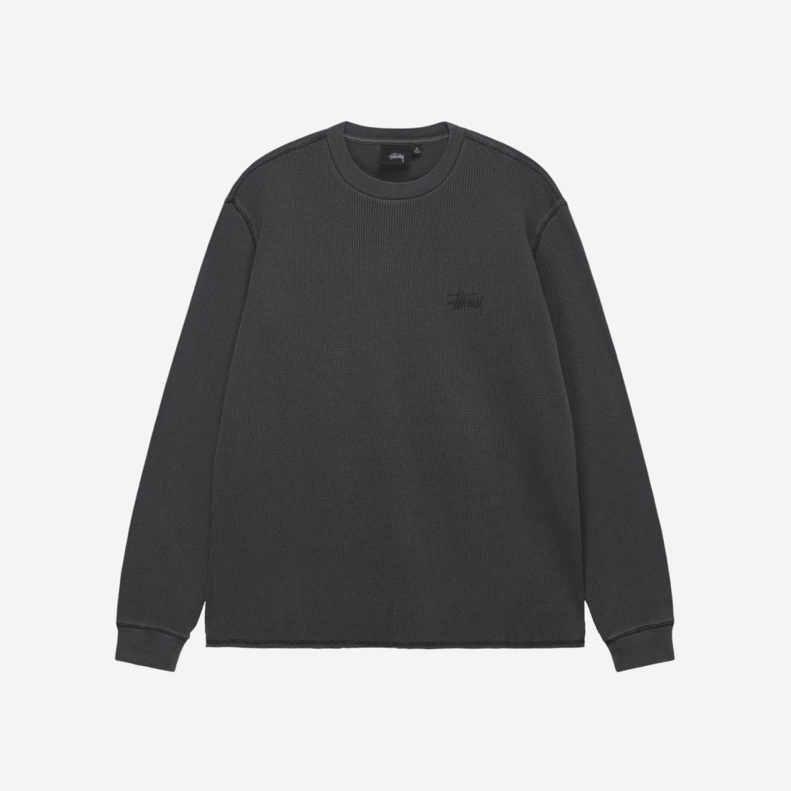 人気 ☆STUSSY☆ BASIC STOCK THERMAL LS T-SHIRT WASHED BLACK s-l1200.jpg