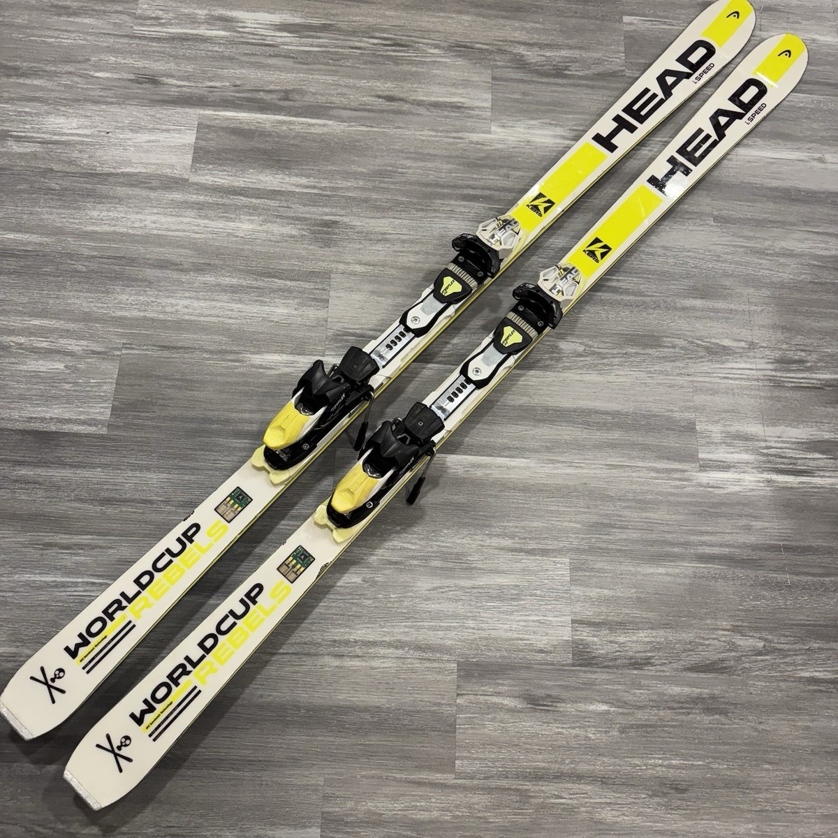 HEAD World Cup Rebels 175cm Ski + Head 14 Free flex Pro Racing