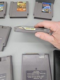 Nintendo NES Lot Of 8 Games Trog Metal Gear Mario Tmnt Gauntlet Blaster Tested
