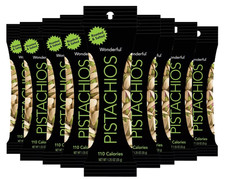 Wonderful Pistachios Roasted & Salted 1.25oz (35g) - Pack of 12