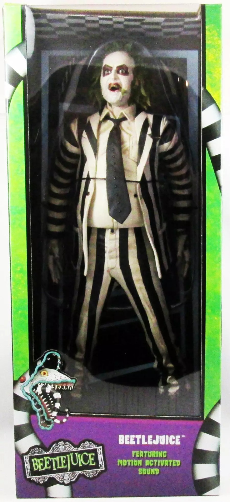 Figurine Beetlejuice NECA géante en version de luxe avec fonctions sonores