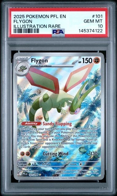 2025 POKEMON PFL EN-PHANTASMAL FLAMES ILLUSTRATION RARE #101
