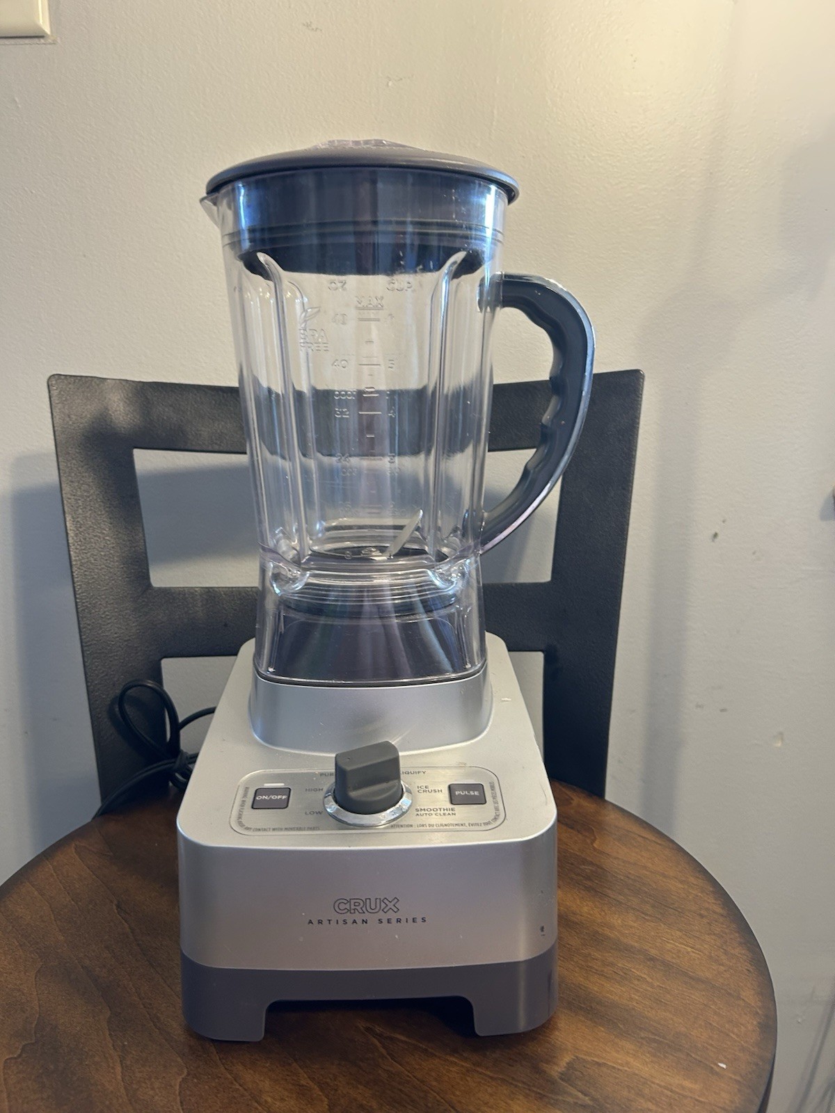 Crux Artisan Series Blender Model 42906A1 Silver Tested Work