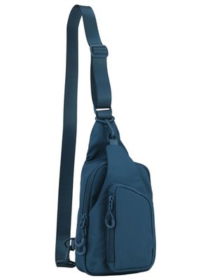 Niumike Blue Adjustable Sling Crossbody Bag for Men & Women - Travel & Daily