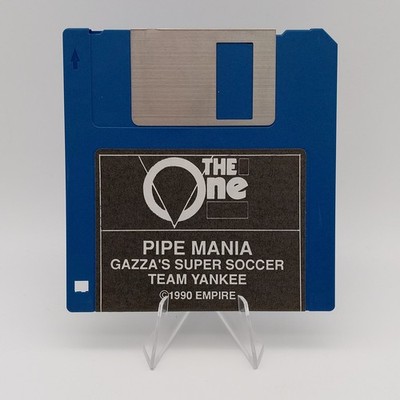 Pipe Mania Super Soccer Commodore C64 Amiga PC Disk - OHNE OVP - NUR Diskette  