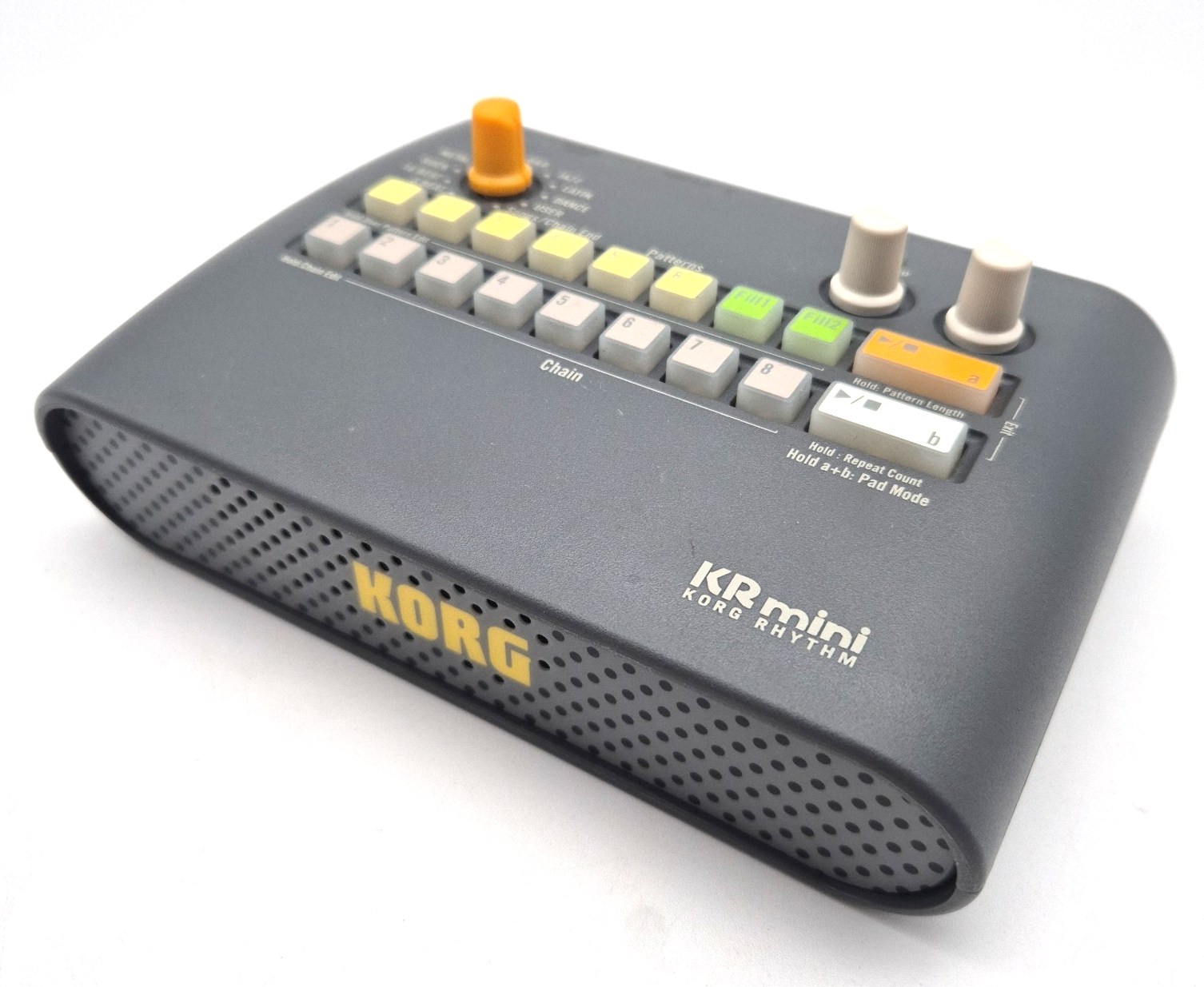Korg KR Mini Compact Rhythm Drum Machine with Built-In Speaker