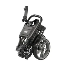 KVV 3 Wheel Foldable/Collapsible Golf Push Cart Ultra Lightweight Smallest Fo...