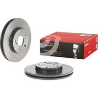 2X Brembo 09.C648.11 Bremsscheibe FüR Toyota Auris Corolla VAN E18 ZRE1