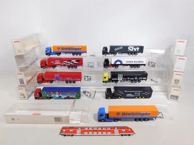 9X Wiking H0 1:87 LKW Iveco: 516 Sixt/Drebinger Etc S.G./Mint+Box #DF953-2 - Photo 1/4