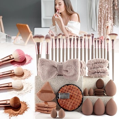 40PCS Pinselset Make Up Make Up Pinsel Set Makeup Pinsel Soft Hair Tragbar Reise