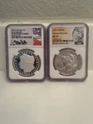2023-S Morgan NGC PF 70 ULTRA  CAMEO & 2023 Peace Dollar NGC MS 70 set of 2