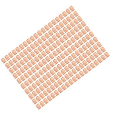 200pcs Tattoo Ink Cups Doll Shaped 20mm Height Flat Base Easy Ink Dipping Co CHU