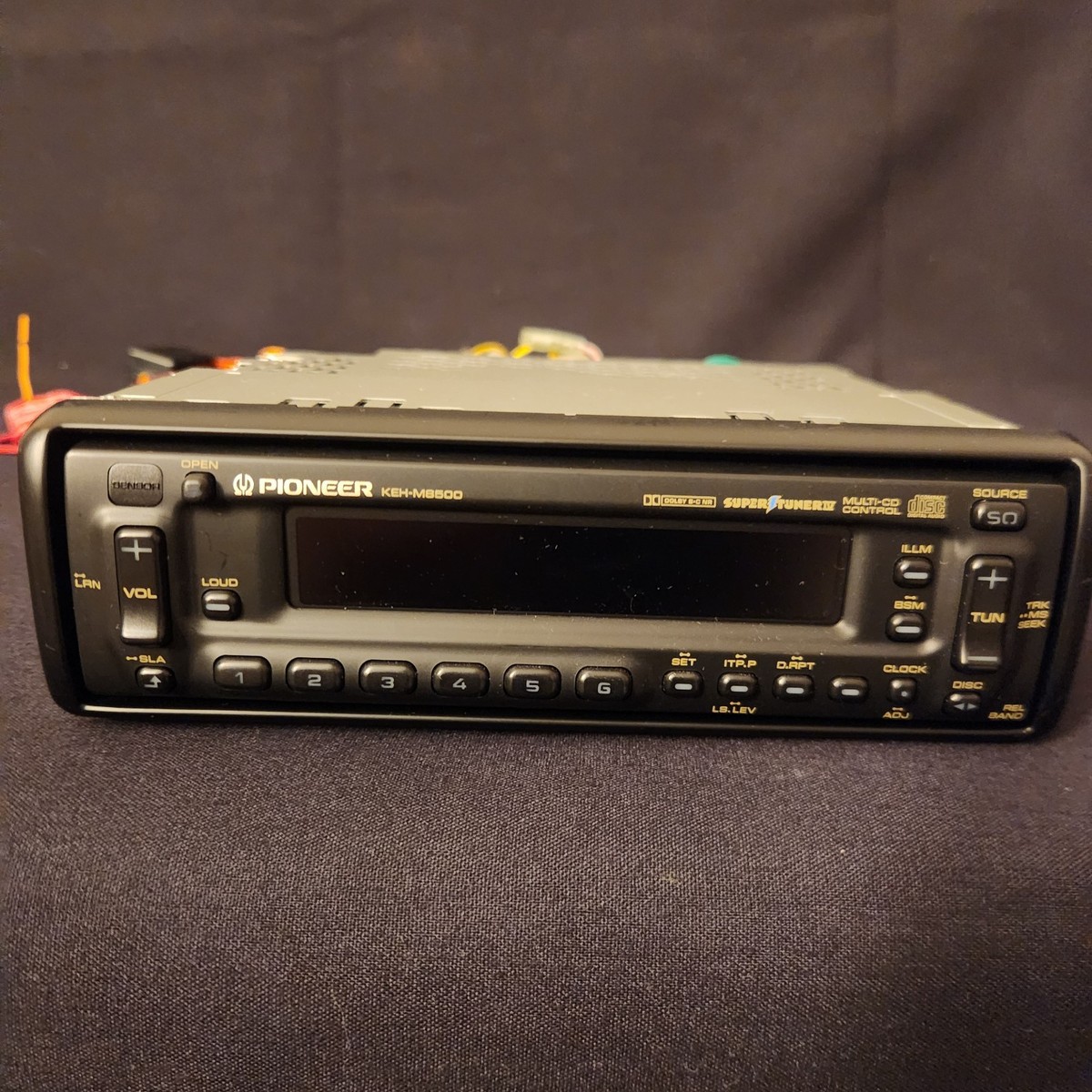 Pioneer KEH-M8500 Cassette Player Receiver Deck Car Stereo Rare | eBay