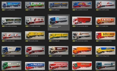 AWM (AMW) LKW Modelle Art. 6000 / 60000 - 7059 /70599 1:87