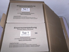 Karton mit 6 Rationen BW EPA Einmannpackung 6 x Typ 1. MHD 28-02-2026 .NAT,OVP
