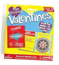 Top Secret Message Decoder 28 Card Super Valentine Exchange Top Secret Decoder