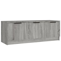 Tv-Schrank Grau Sonoma 102X35X36,5 Cm Holzwerkstoff