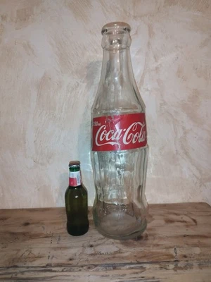 Coca Cola tré grande bouteille Coca Cola en verre 3,5 litres - Photo 1/4