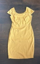 Forever 21 Womens Mini Dress Sz S Mustard Yellow ST2125