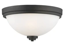 Z-Lite - Ashton - 3 Light Flush Mount in Traditional Style - 15 Inches Wide by 8