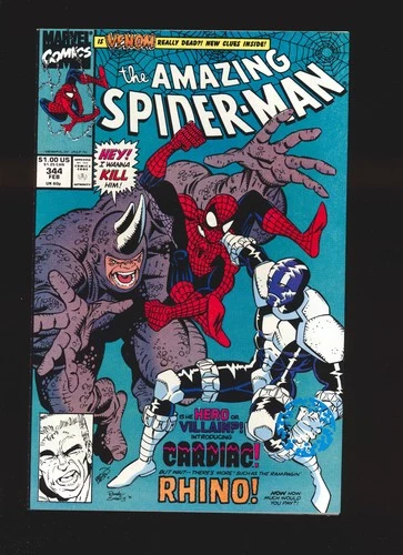 Amazing Spider-Man # 344 - 1st Cletus Kasady (Carnage) NM- Cond