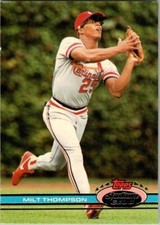 1991 Topps Stadium Club Milt Thompson