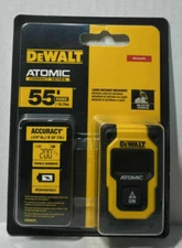 DeWALT 55 Ft. (16.75m) Range Laser Distance Measurer, Model: # DW055PL