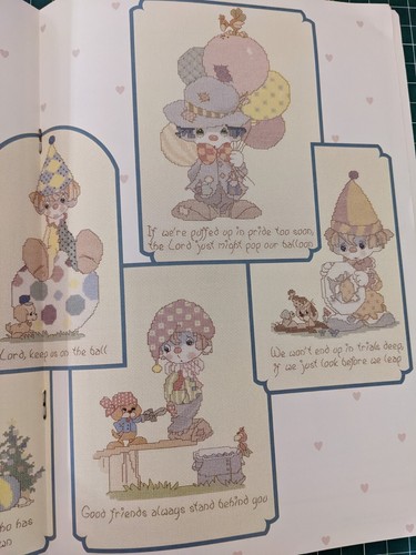 Precious Moments crossstitch Designs Hallmark Cards by Gloria and Pat 1981 - Picture 4 of 6