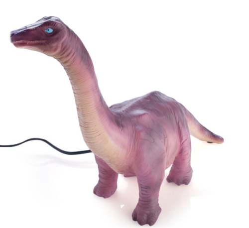 ~❤️~Kids BRACHIOSAURUS Table Lamp LED DINOSAUR Night Light Plug-In Bday Present - Picture 5 of 10