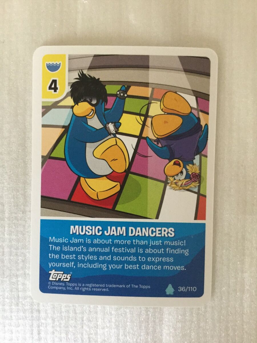 EPF Agents - 2011 Topps Club Penguin Card-Jitsu Water Second Wave