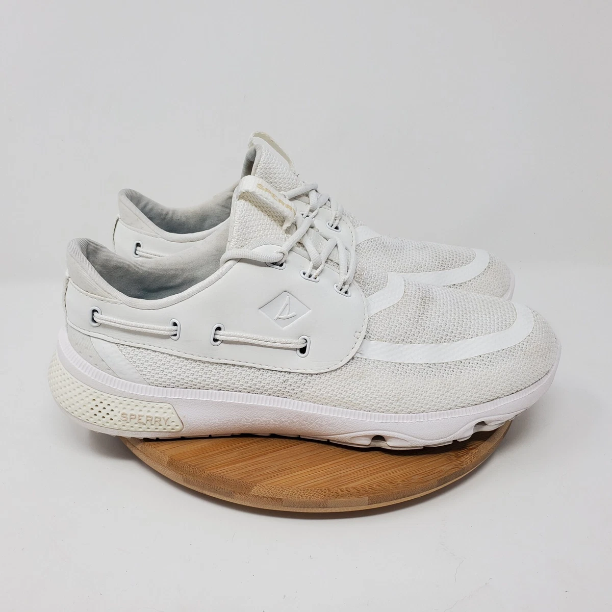 Sperry 7 Seas Womens 9 Shoes Boat Mesh Lace Up Water Sneakers eBay