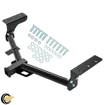 Class 3 Trailer Hitch Receiver Bumper Tow 2'' Black For Toyota RAV4 2006-2018