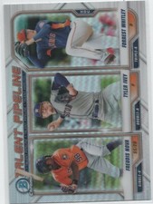 2021 Bowman Chrome Baseball TALENT PIPELINE Houston Astros Insert 27