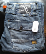 G-STAR 96 GS3301 RAW STRAIGHT Jeans - W28 L30- Blue  - Women’s - Diffusion - NEW