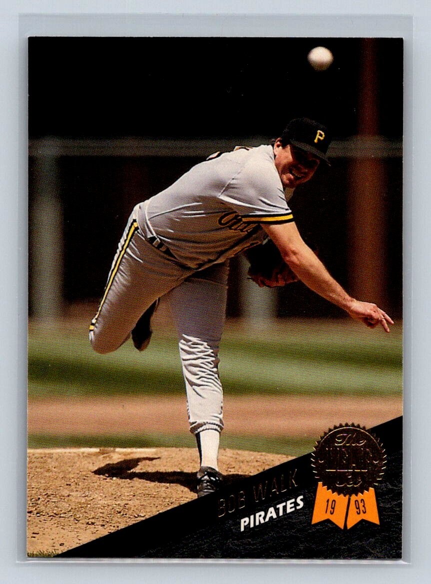 1993 Leaf Series 1 Baseball #134 Bob Walk Pittsburgh Pirates