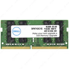 Dell 16GB DDR4-3200 SODIMM SNPWTHG4C/16G AA937596 WTHG4 0WTHG4 Laptop Memory RAM