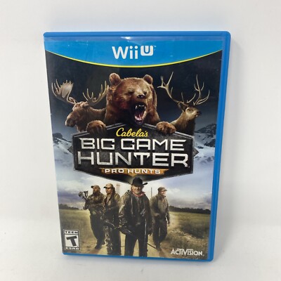 Cabela's Big Game Hunter: Pro Hunts (Nintendo Wii U, 2014)