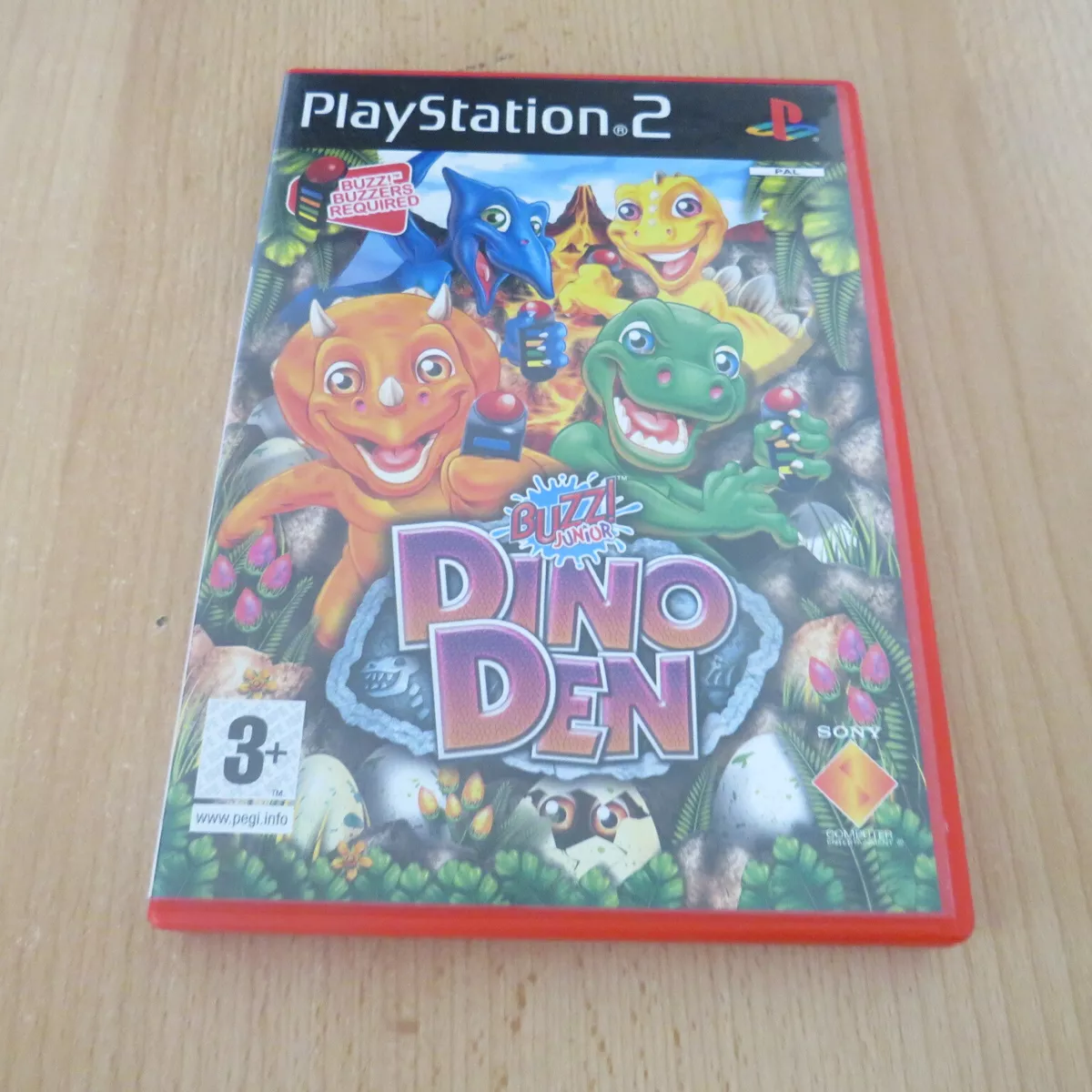 BUZZ JUNIOR DINOS PS2