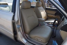 For Acura Legend Coupe 19871991 Iggee S. Leather Custom Fit Front Seat Covers